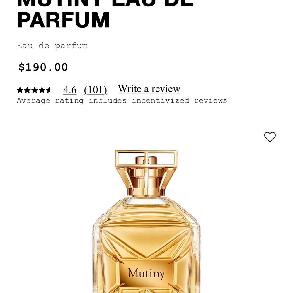 Maison Margiela Mutiny fragrance